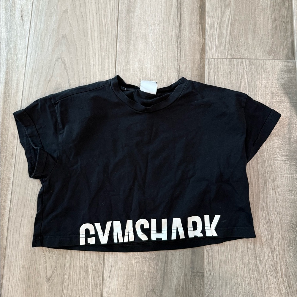 Gymshark cropped t shirt size small